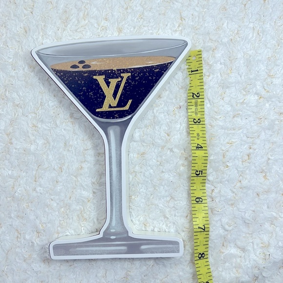 Martini Glass Wood Art Decor, Chic I drink Wood Art - Picture 5 of 5